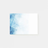 青い抽象芸術の投稿 – メモ ポストイット (正面)
