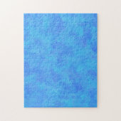 青い抽象芸術パターン ジグソーパズル (縦)