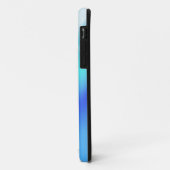 青い抽象芸術背景 Case-Mate iPhoneケース (裏面/左)