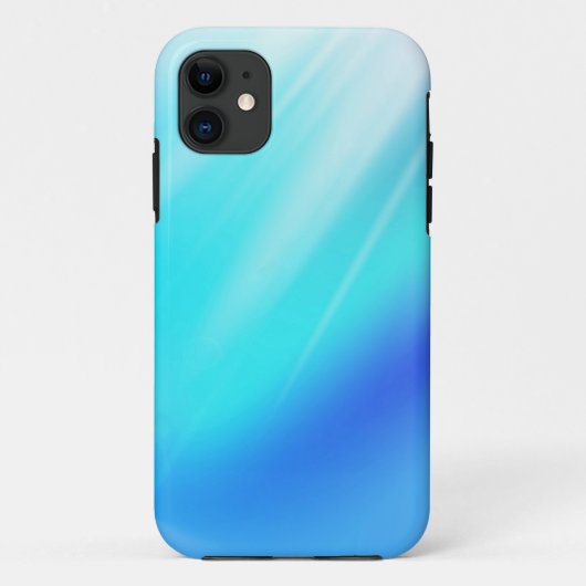 青い抽象芸術背景 Case-Mate iPhoneケース (裏面)