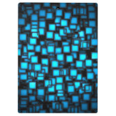 青い抽象芸術/クリップボード クリップボード (裏面)