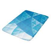 青い抽象芸術 バスマット (アングル)
