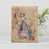 青い招待でマリー 招待状 (スタンド正面)