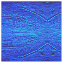 青い教会のガラス