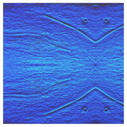 青い教会のガラス ファブリック (クローズアップ)