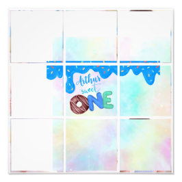 青い数々の写真 フォトプリント           