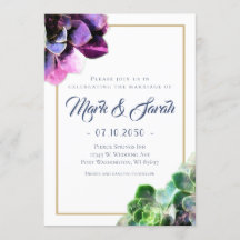 青い文字タンラインの紫色の結婚多肉株