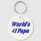 青い文字 キーホルダー (裏面)