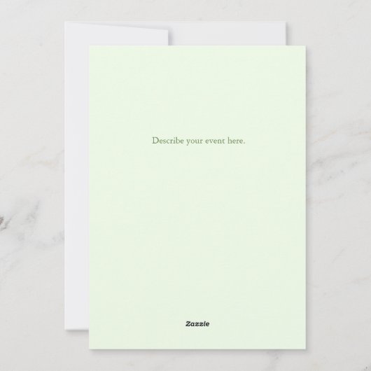 青い斑点のある卵のイースターを持つ鳥のカスタム巣 シーズンカード (裏面)