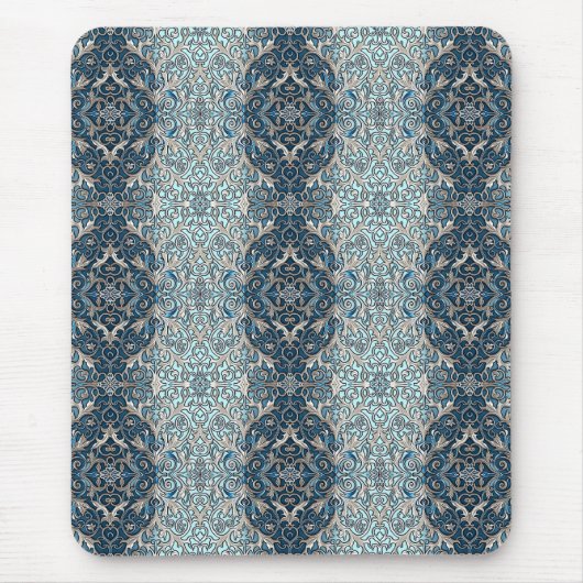 青い新しいマウスパッド マウスパッド (正面)