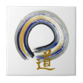 青い方法、禅Enso タイル (正面)