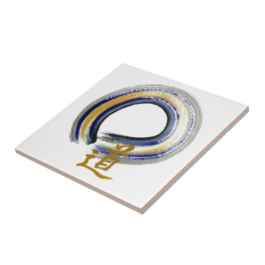 青い方法、禅Enso タイル (側面)