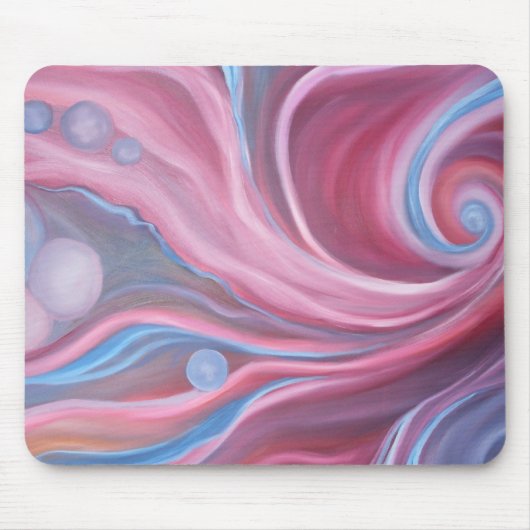 青い旋回マウスパッド マウスパッド (正面)