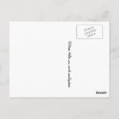 青い日差しは、ニューハンプシャー、スナピー湖を描く ポストカード (裏面)