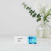 青い日曜日の名刺2 スキニー名刺 (スタンド正面)