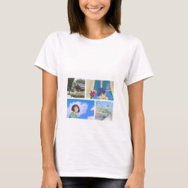 青い日本のアニメ少年パーカー Tシャツ