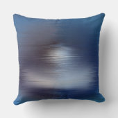 青い日没 クッション (裏面)