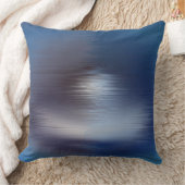 青い日没 クッション (ブランケット)