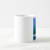 青い日没 コーヒーマグカップ (中央)