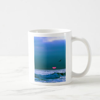 青い日没 コーヒーマグカップ