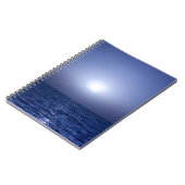 青い日没 ノートブック (左側)