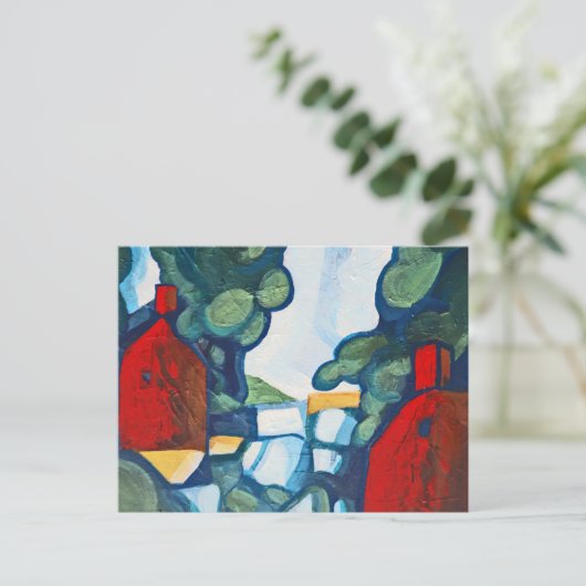 青い日 ポストカード (スタンド正面)