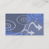 青い日 名刺 (裏面)