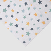 青い星のパターン 薄葉紙 (詳細)