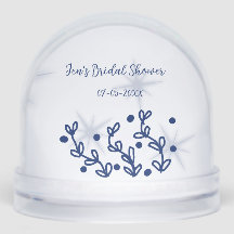 青い星の葉のロイヤルラグジュアリー ブライダルシャワー