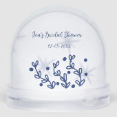 青い星の葉のロイヤルラグジュアリー ブライダルシャワー (裏面)