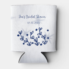 青い星の葉のロイヤルラグジュアリー ブライダルシャワー 缶クーラー