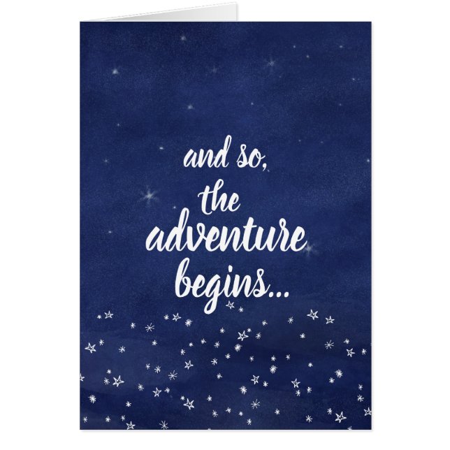 青い星明かりの夜そう冒険は始まり、 (正面)