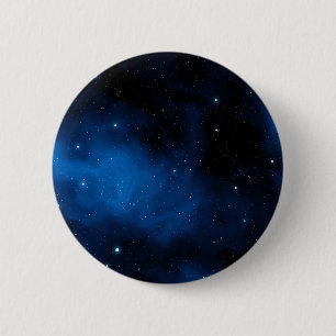 青い星明かりの空 缶バッジ