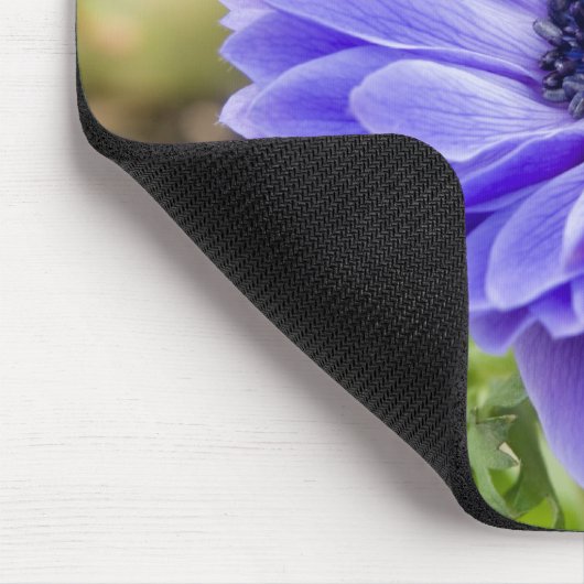 青い星状体の花のマウスパッド マウスパッド (コーナー)