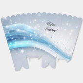 青い星空のポップコーンボックス パーティーファーボックス フェイバーボックス (見開き)