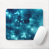 青い星雲の天文学の宇宙の銀河系 マウスパッド (マウス)