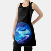 青い星雲銀河系水色 エプロン (インサイチュ)