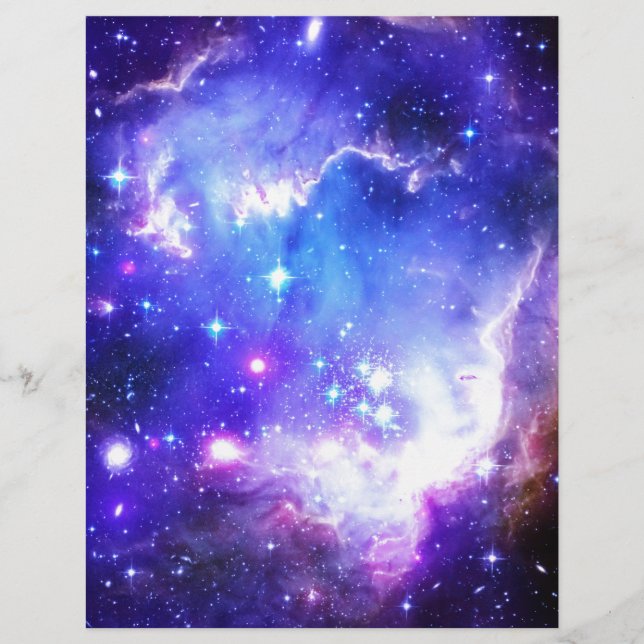 青い星雲 (正面)