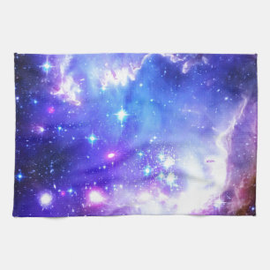 青い星雲 キッチンタオル