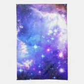 青い星雲 キッチンタオル (縦)
