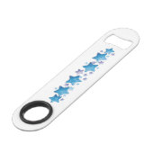 青い星 スピード栓抜き (裏面アングル)