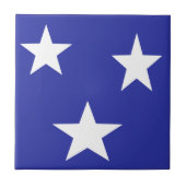 青い星 タイル (正面)