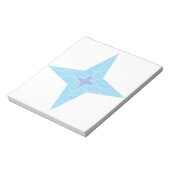 青い星 ノートパッド (回転)