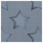 青い星 ファブリック (クローズアップ)