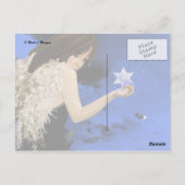 青い星！ ポストカード (裏面)