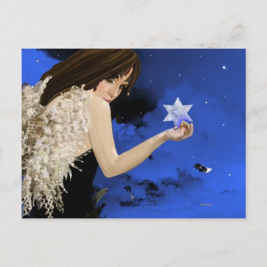 青い星！ ポストカード (正面)