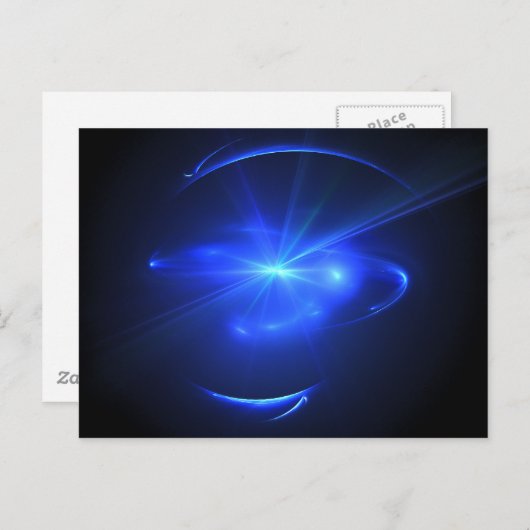 青い星 ポストカード (正面/裏面)