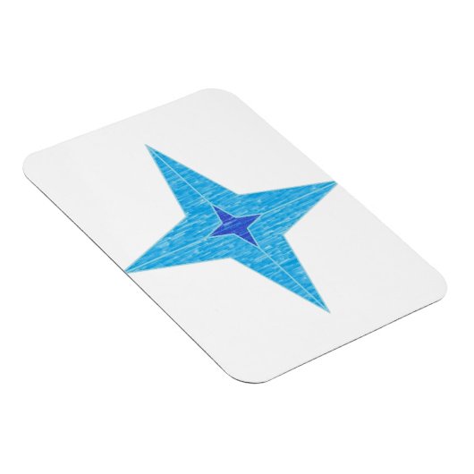 青い星 マグネット (右側)