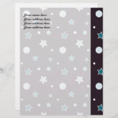 青い星 レターヘッド (正面/裏面)