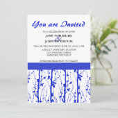 青い春の花 招待状 (スタンド正面)